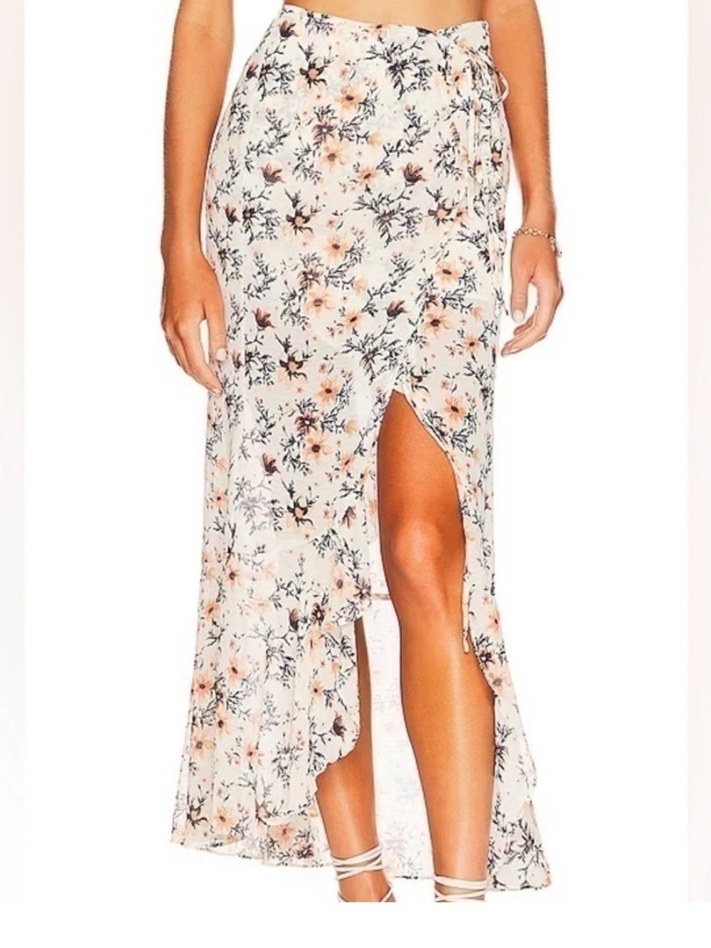 Free People Femme Edge Maxi Skirt